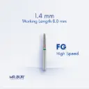 FG MINI TAPER ROUND END