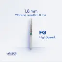 FG MINI TAPER FLAT END