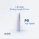 FG SUPER FINE OGIVAL END TAPER